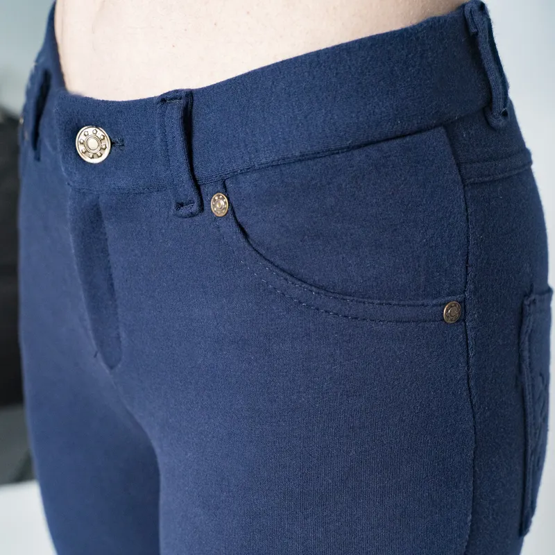 Horseware Ladies Cody Riding Trousers - Navy - 24R-3